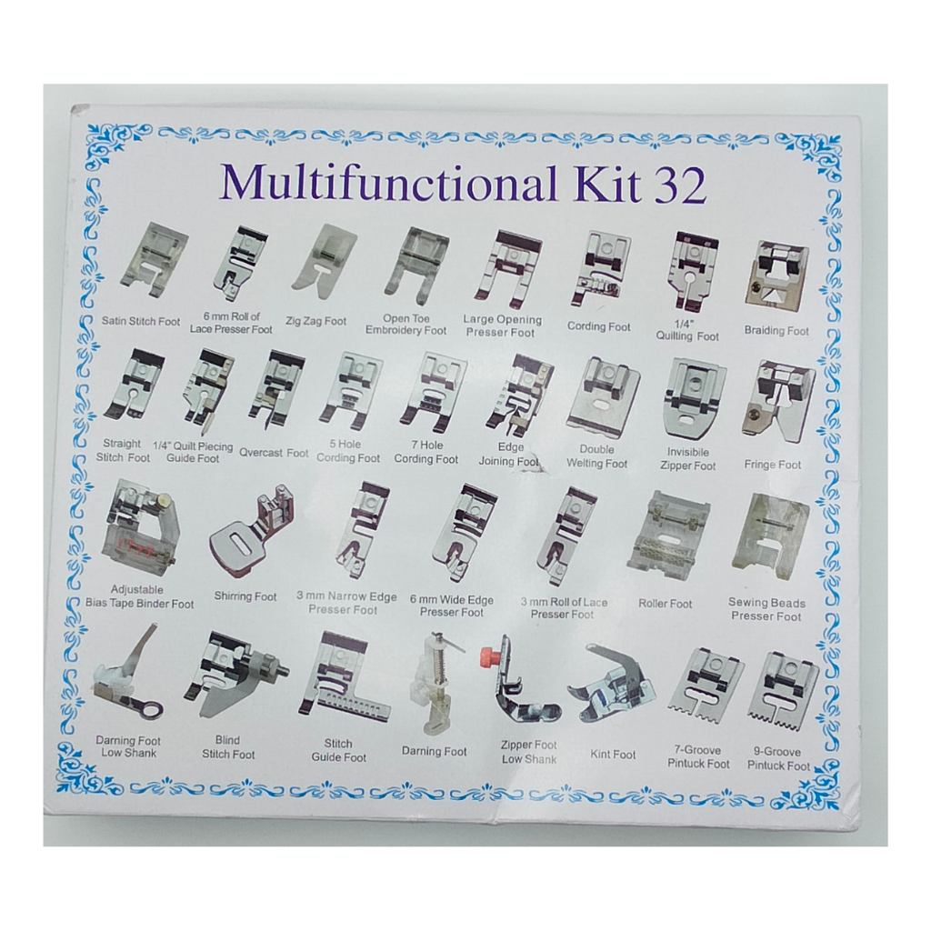 Kit Definitivo Piedini per Macchine Domestiche (32 Piedini)