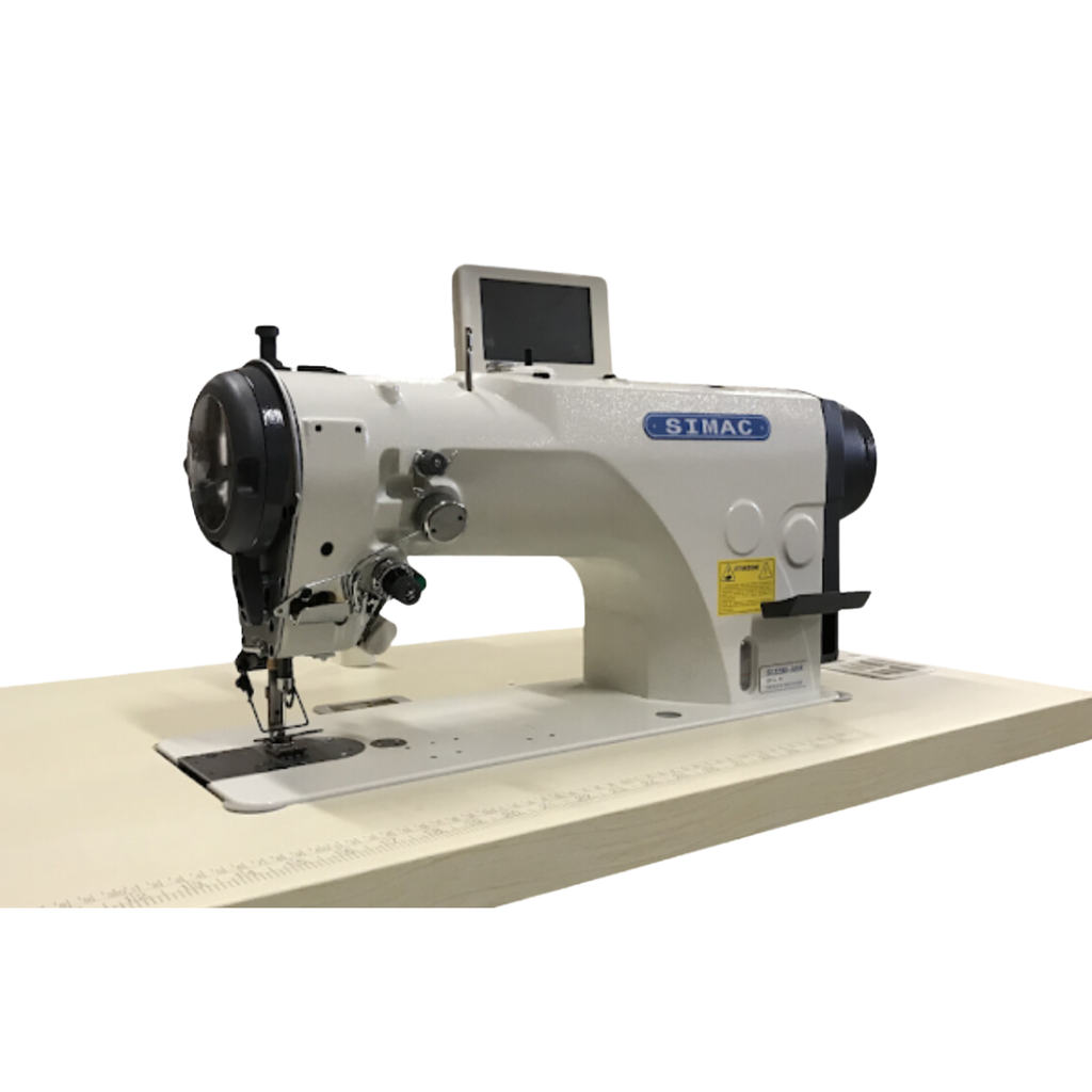 Simac 2290 ASR Zig Zag Elettronica 10mm completa tavola 105mm e sostegno itatavolo, motore incorporato a risparmio energetico v.220,  interruttore magnetotermico 