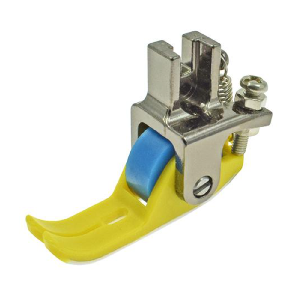 Piedino a Rullo in Plastica Gialla con Teflon