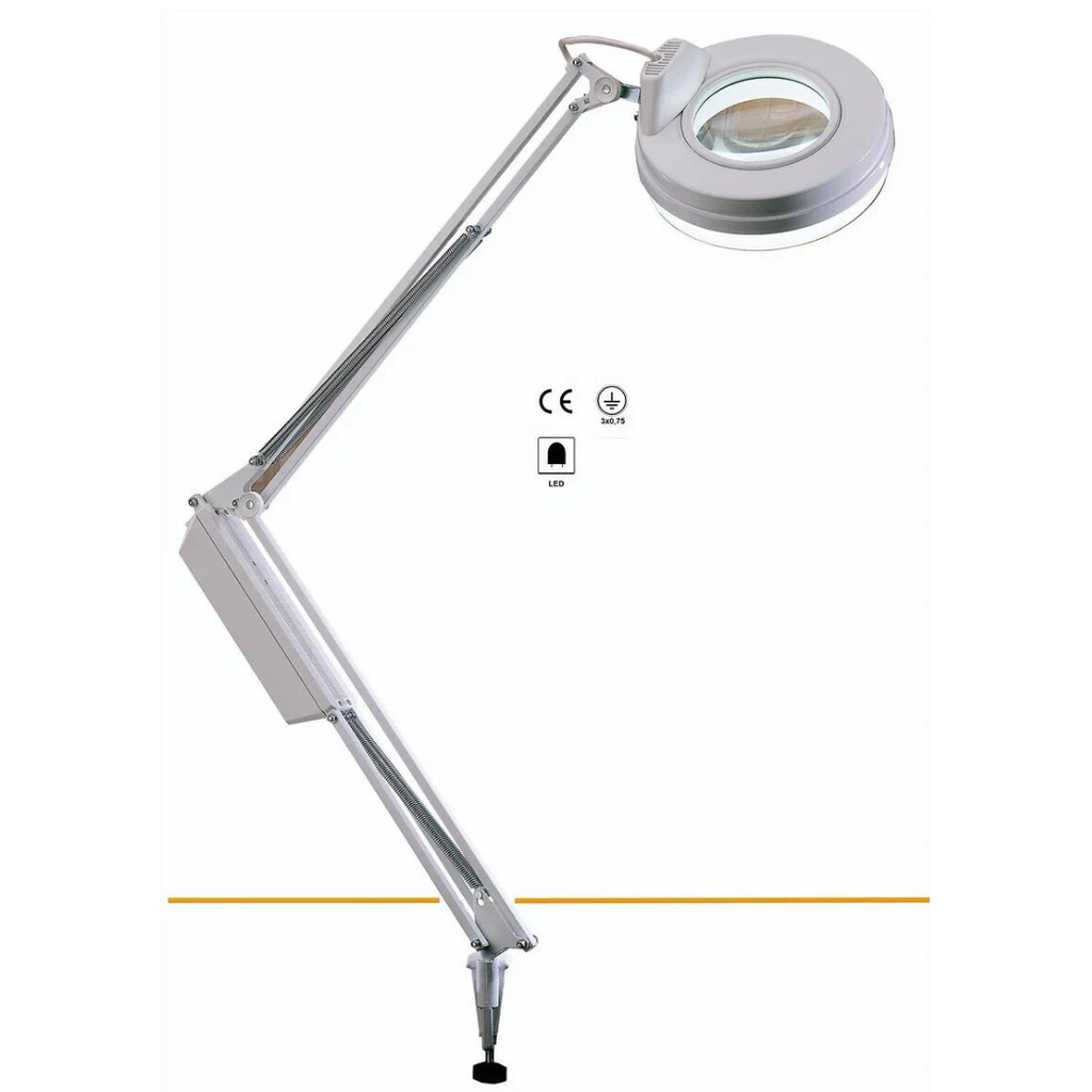 Lampada con Lente Biconvessa a Led 3 diottrie AFMA (made in Italy)