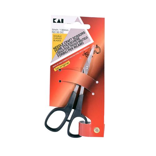 Forbici per Ricamo 5 (130 mm) a Doppia Curvatura KAI # N5130DC