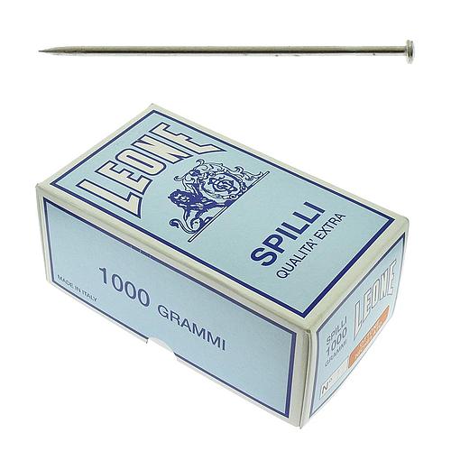 Spilli Ottone Nichelato per Camiceria - 1 Kg (0.70-24mm)