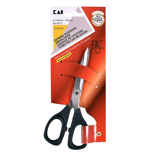 [C45/7C] Forbici INOX 6-12 (165 mm), Lame Curve KAI # N5165C