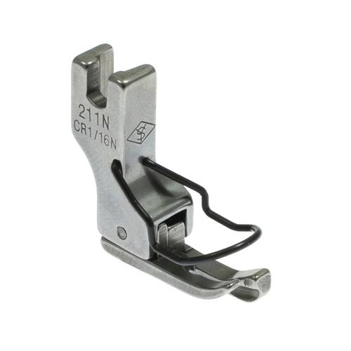 [1522/3] Piedino Compensatore Destro Stretto 1/16" con Salvadito # CR1/16N-G (211N) (YS)