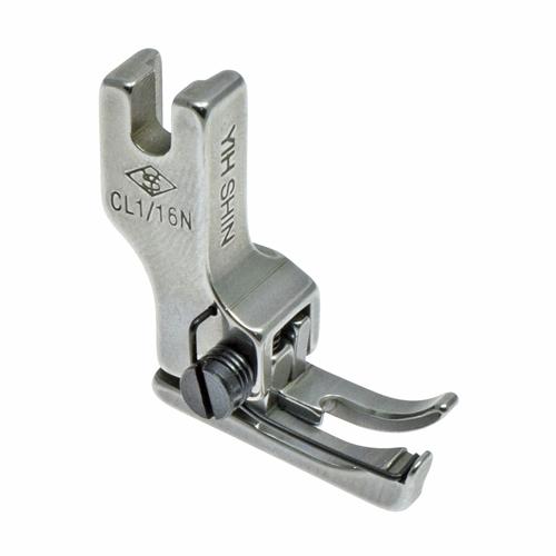 [15786/1] Piedino Compensatore Sinistro Stretto 1/16 con Molla per Maglina # CL1/16NS (YS)