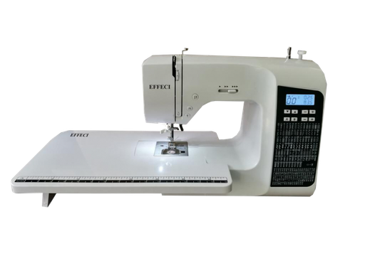 Effeci 2720 Macchina per cucire elettronica a braccio libero 100 punti - Alfabeto - Asole automatiche