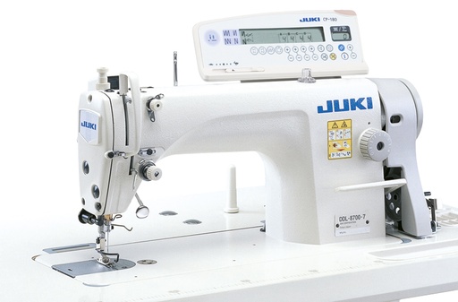 [JUKIDDL87007WB] Juki DDL-87007WB Macchina lineare con punto annodato tipo 301, rasafilo/fermatura e scartafilo elettromagnetico, alzapiedino a ginocchiello. Per medio/leggero. Completa Tavolo da 105 cm