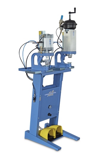 Metalmeccanica GS/D-1DC Torchietto/Applicatore Pneumatico Singolo Per Grandezze e Spessori non Comuni