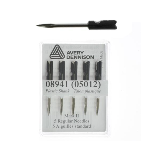 [B1020] Aghi per MKII, MKIII - Scatola 5 pezzi (Base in Plastica) - 33,6mm Ø 1,9mm (AVERY DENNISON)
