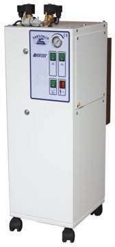Sartitalia Duplex 166 Maxi 55 Generatore di Vapore  Automatico Predisposto con Due Elettrovalvole, 8 Lt, Tarata a 5.5 Bar - Resistenze 6.0-7.5 Kw, Carrellato con Ruote (Solo Caldaia Senza Ferri)