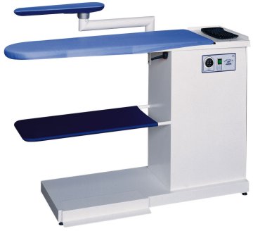 Sartitalia Art. 270 Senza Caldaia - Tavolo Stiro Aspirante - Riscaldato con Braccio Stiramaniche Art. 122