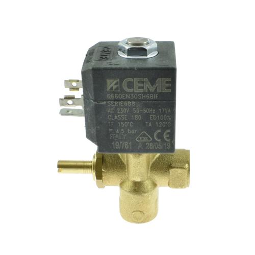6660 | Elettrovalvola 1/4" Completa 220 Volt, CEME Serie 66