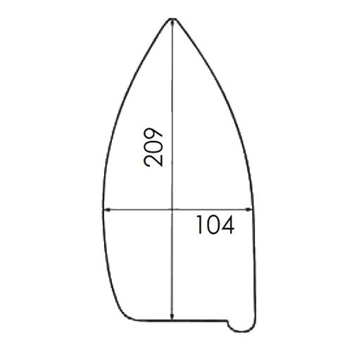 [B287/58] Soletta Corazzata ROTONDI EC-289