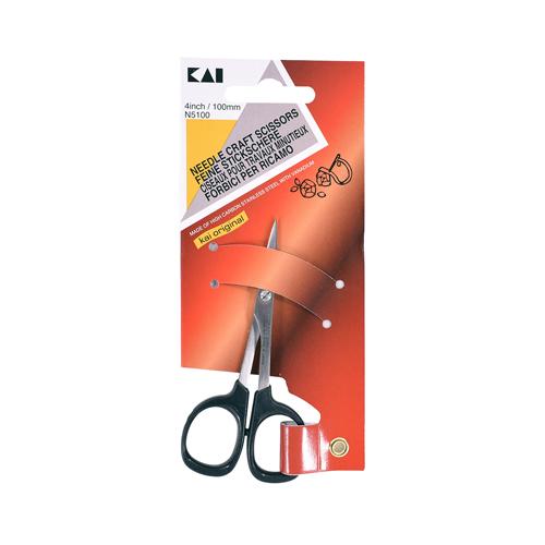 [C141] Forbici per Ricamo - 100 mm Rette KAI # N5100